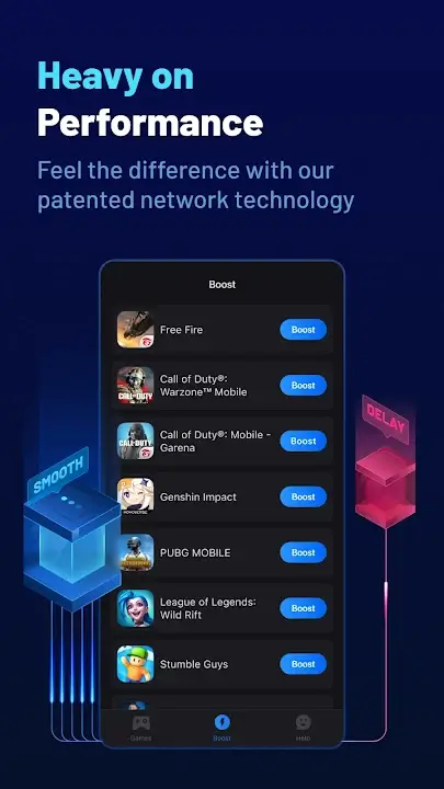 GearUP Booster v3 45 0 MOD APK Premium Unlocked