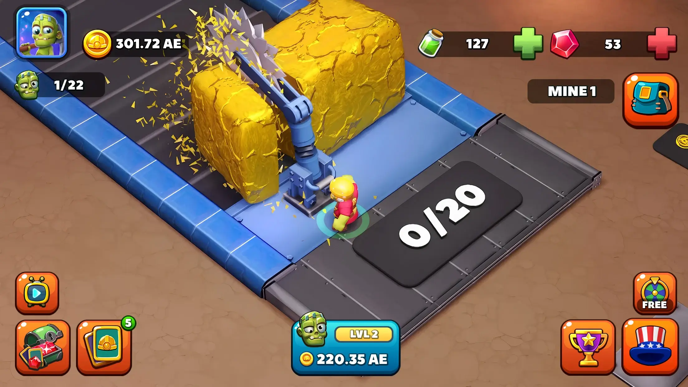 Idle-Zombie-Miner-MOD-APK