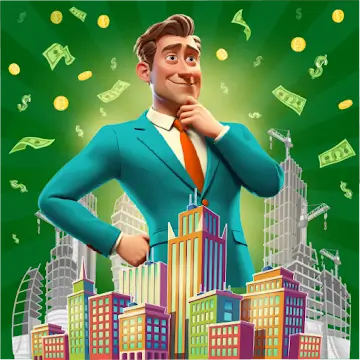 Business Empire RichMan Gold Banner