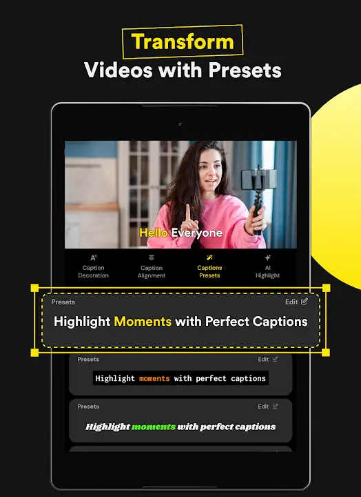 Captions Ai MOD APK