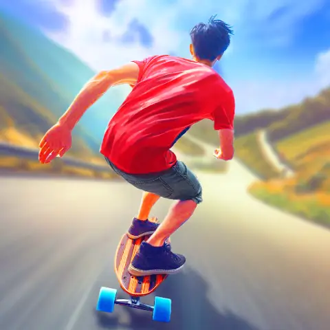 Downhill Race Banner