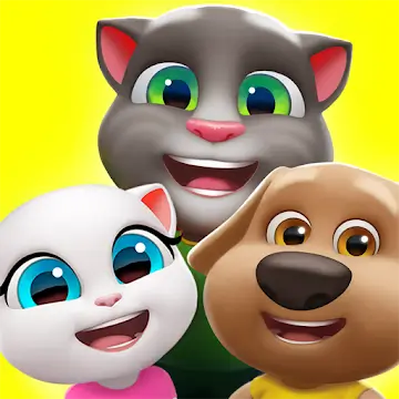 My Talking Tom Friends Banner