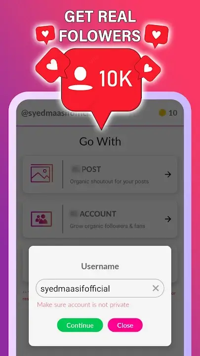 TopFollow MOD APK