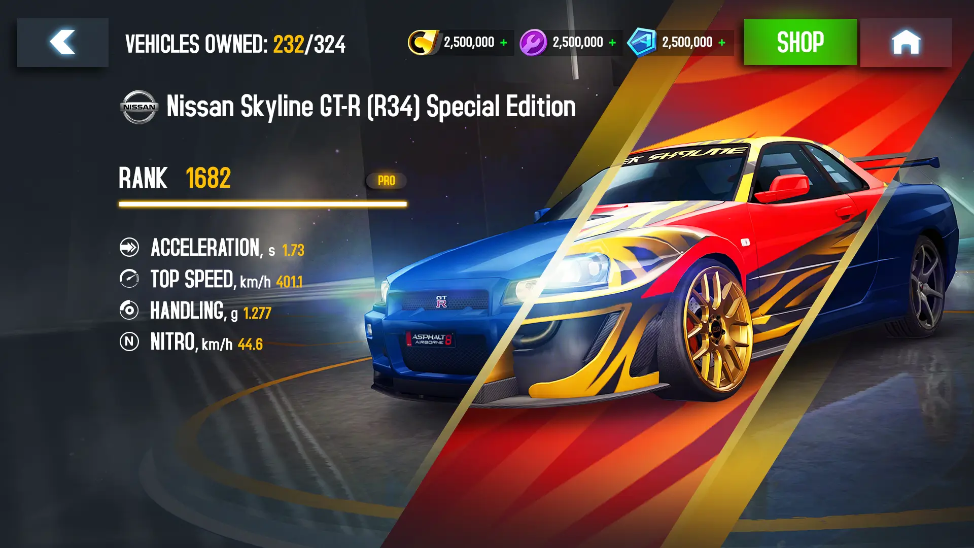 Asphalt 8 MOD APK