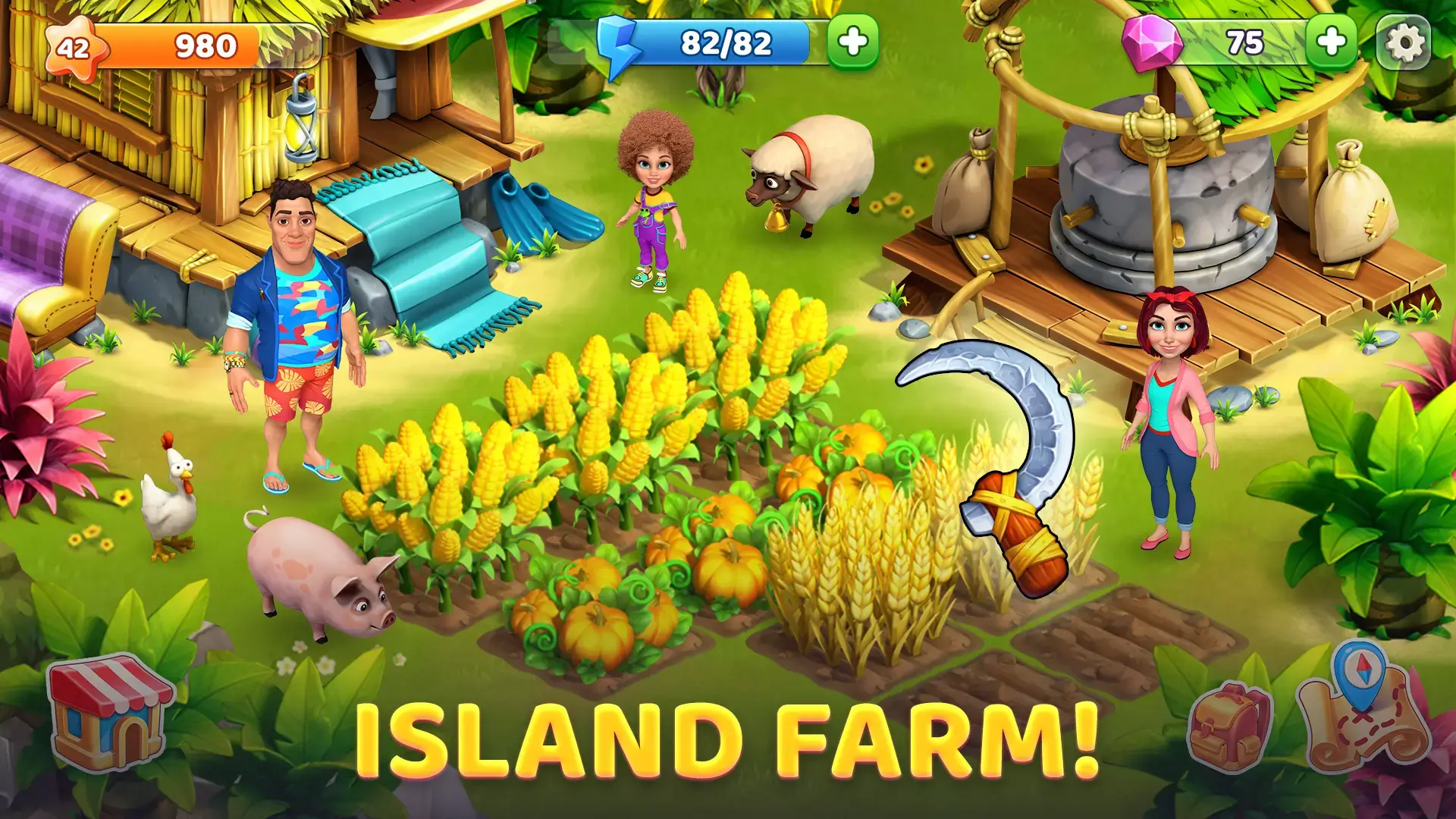 Bermuda Adventures Farm Island MOD APK