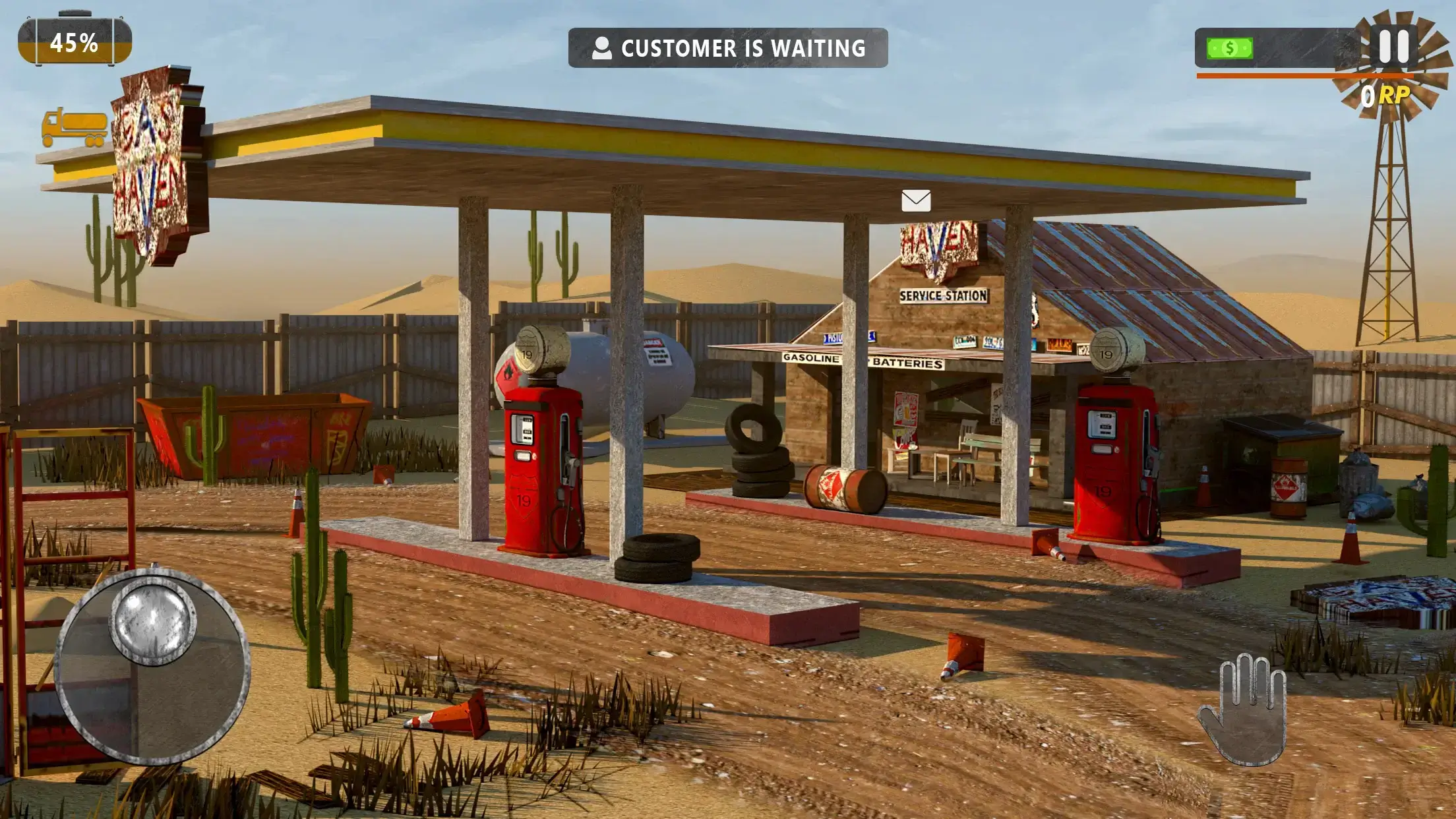 Gas Station Junkyard Simulator MOD APK