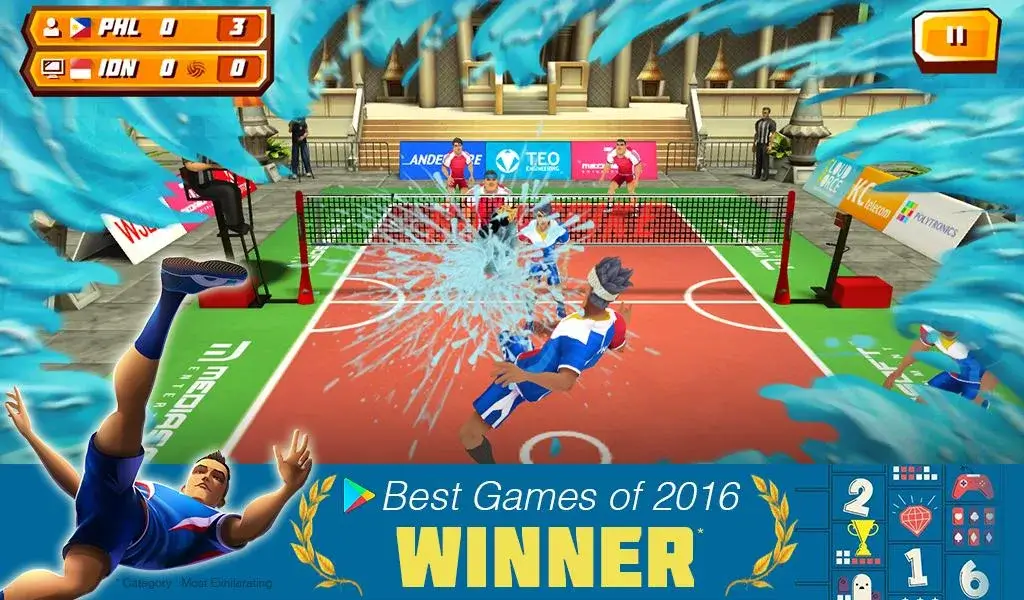 Roll Spike Sepak Takraw MOD APK